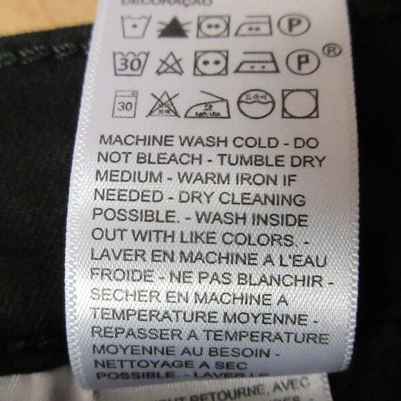 LEVI'S Classic Bootcut Jeans Womens Sz 10 SHORT (30x30) Black Stretch Denim NWT‎ - Picture 13 of 15